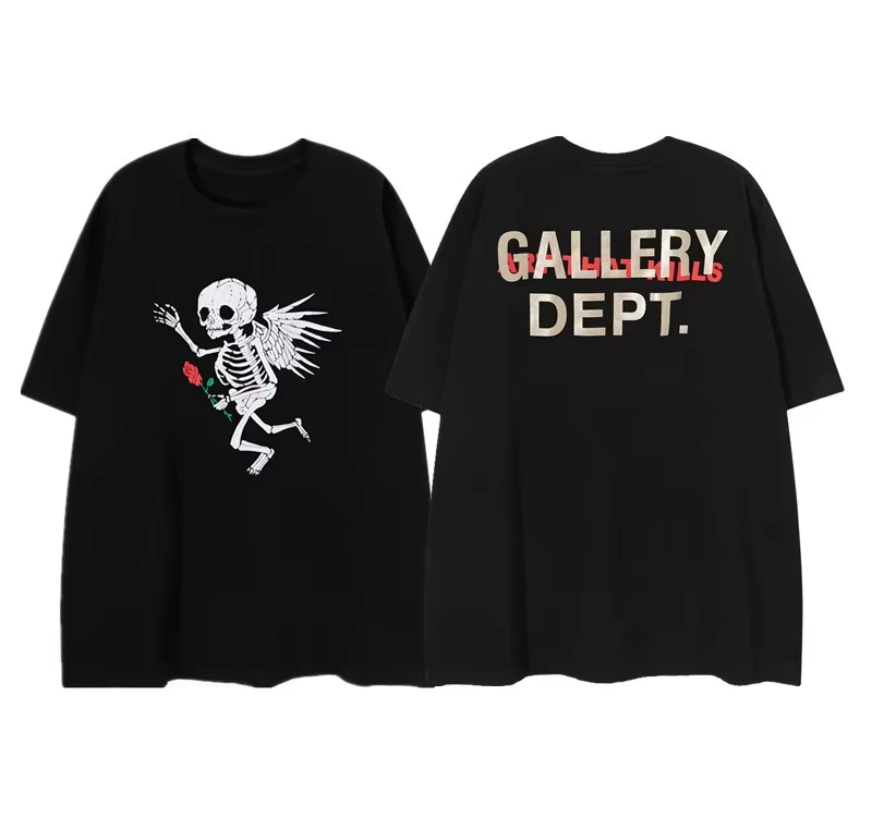 Streetwear High End Brand - Skull Angel High-end modemerk T-shirt katoen