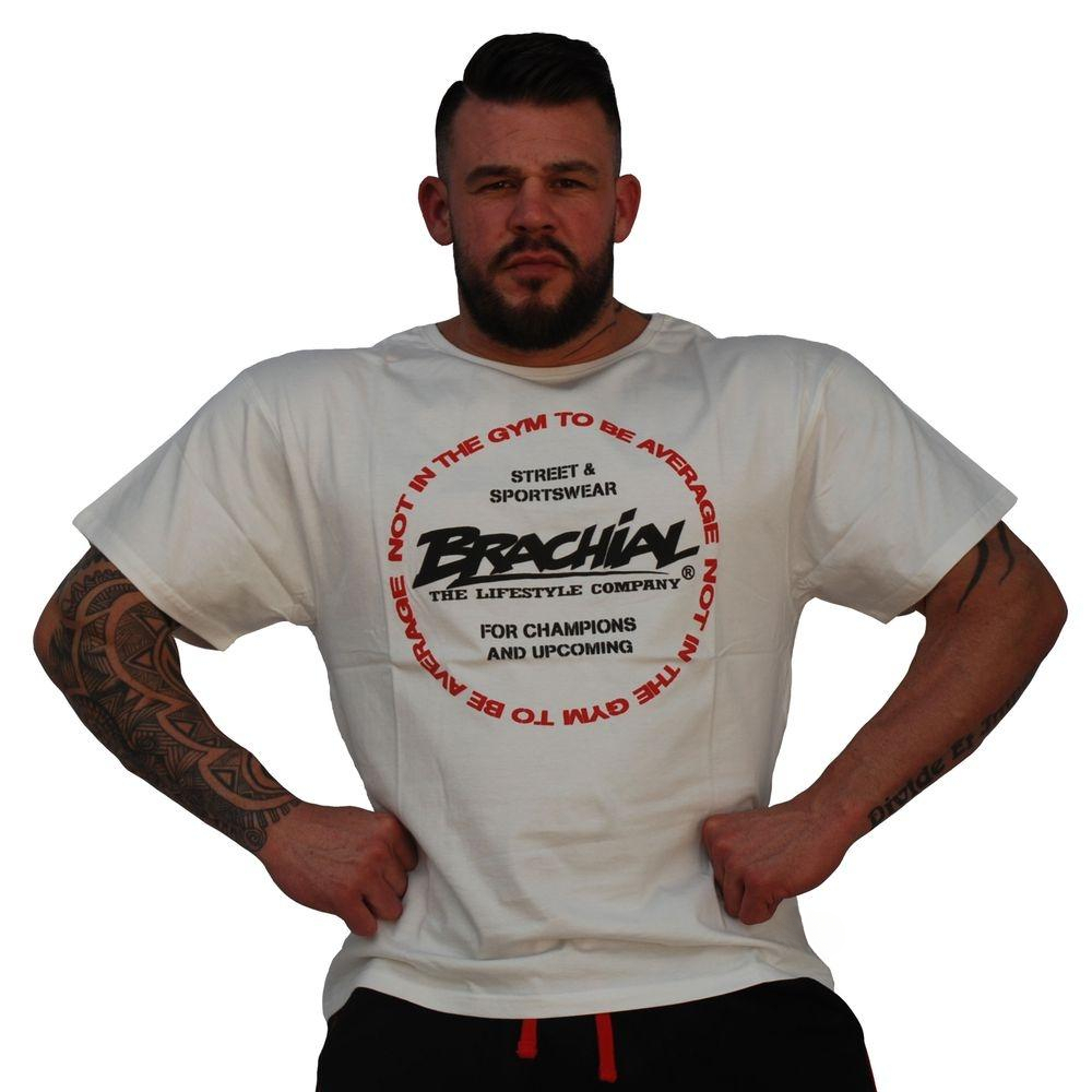 Streetwear Gym Brand - Stijl Wit Brachial GYM Fitness Trend