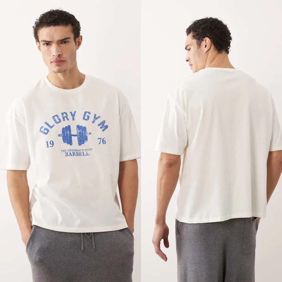 Streetwear Gym Brand - Gymcollectie Mode Trendy Merk T-shirt Katoen