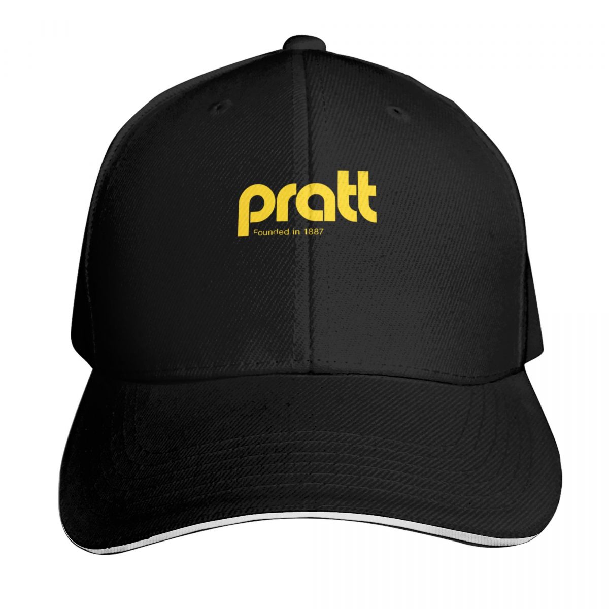 Streetwear Brand Hats - Pratt retro gouden baseballpet hoed luxe