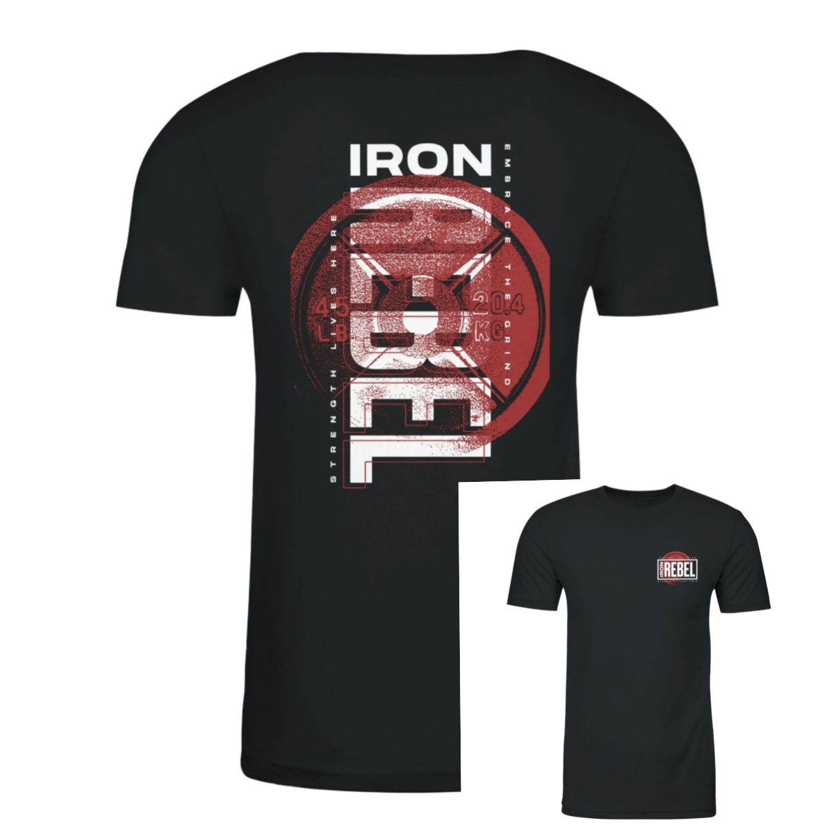 Streetwear Gym Brand - Zwart Kilo Gym Classic Strength Fitness