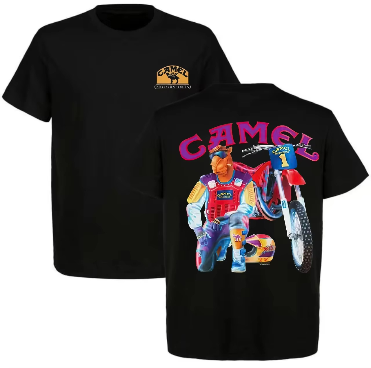 Wit vintage camel off-road mot - Off White Streetwear Brand recensie en prijs