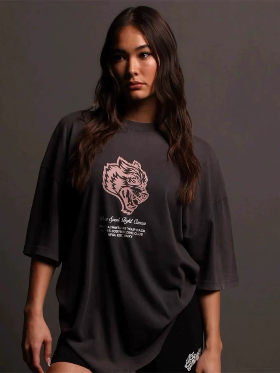 Wit Klassiek Wolf Head GYM Fit - Streetwear Gym Brand recensie en prijs