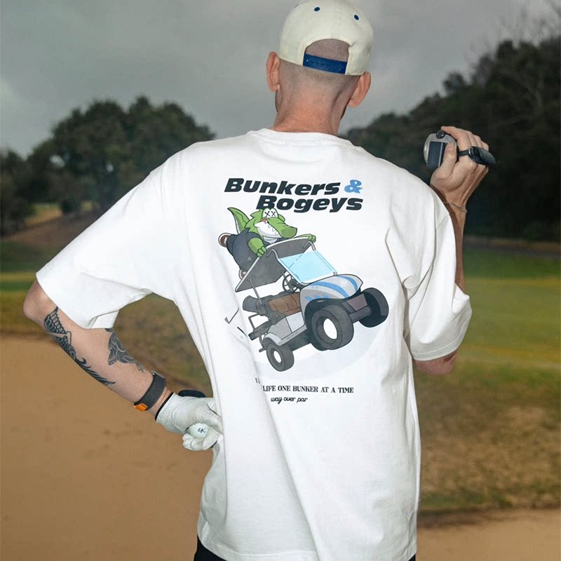 Cartoon Alligator Golfkar Acht - Streetwear Brand Golf recensie en prijs