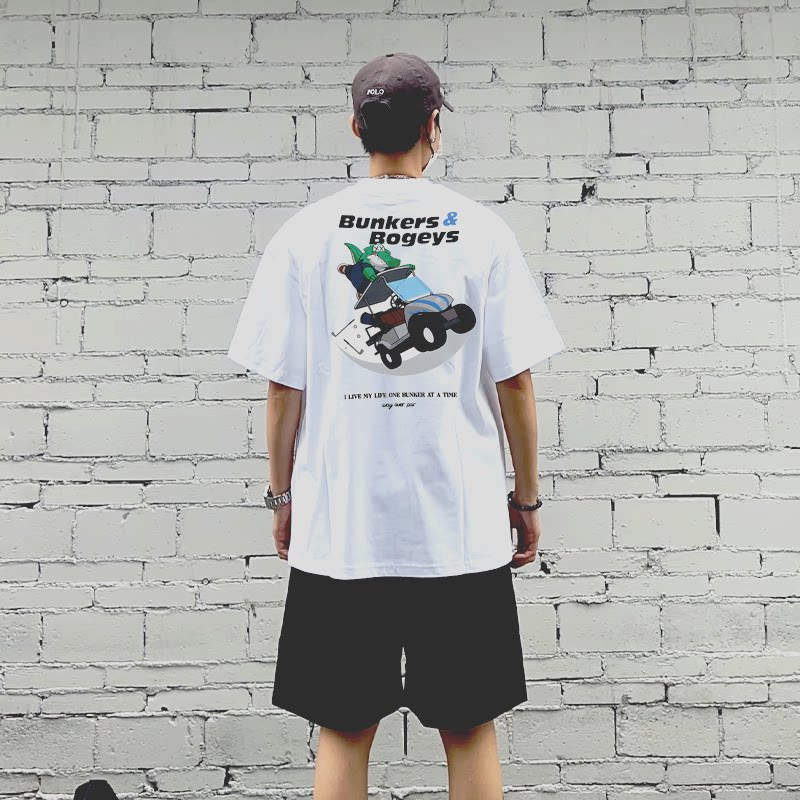 Cartoon Alligator Golfkar Acht - Streetwear Brand Golf recensie en prijs